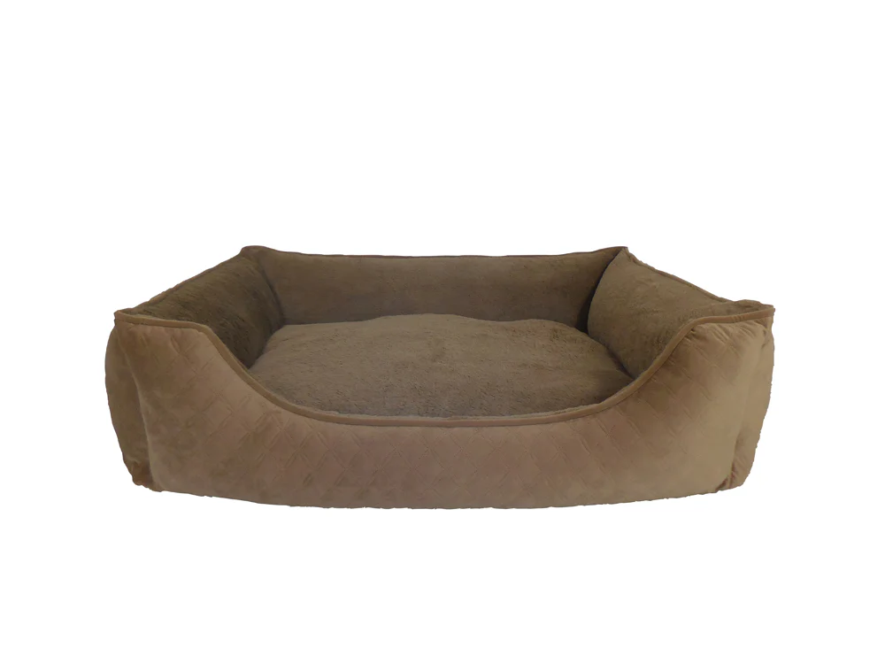 Rover Rest™ Max Deluxe Lounger Dog Bed Toasted Coconut 33 X 25 X 10 Inch