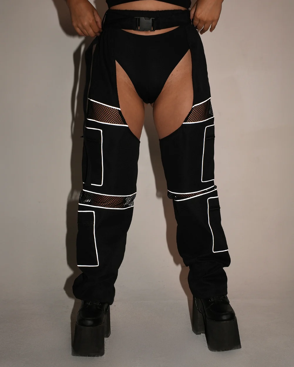 Flash Point Silver Reflective Chaps