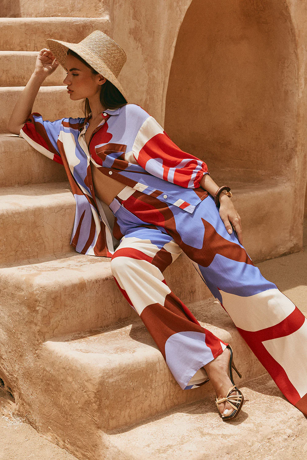 Dia Pants - Valley Red