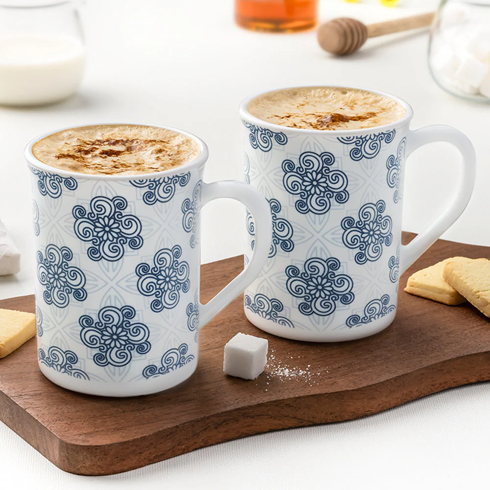 Larah by Borosil Kuba Grey Mug, 350ml