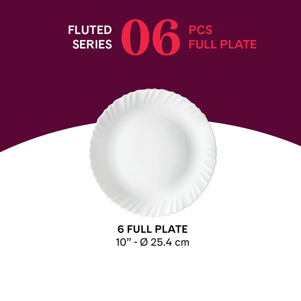 Larah by Borosil Dahlia 6 pc 10