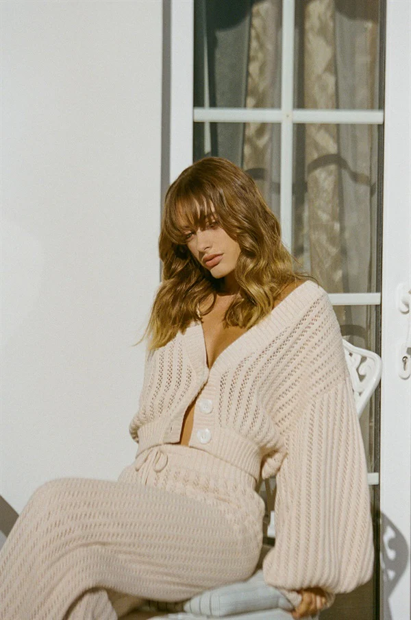 SAMPLE-Basia Knit Cardi