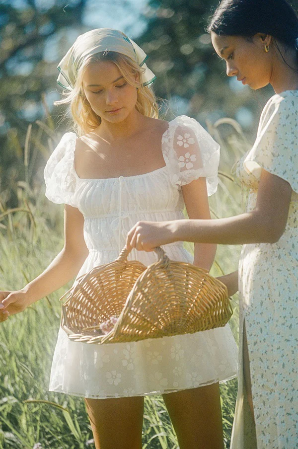 SAMPLE-Harrow Puff Dress