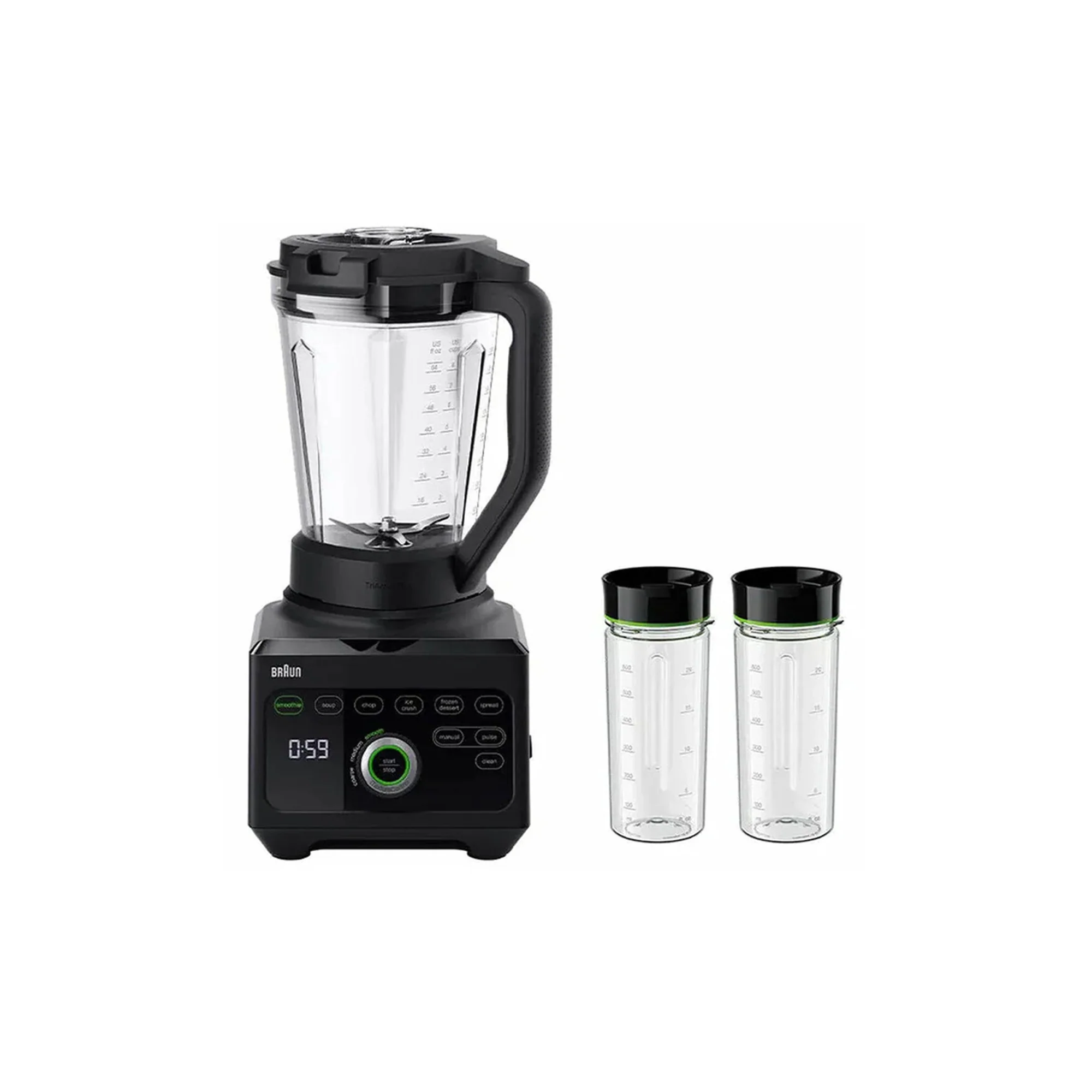 Braun PowerBlend 9 1600W High-Performance Jug Blender Black