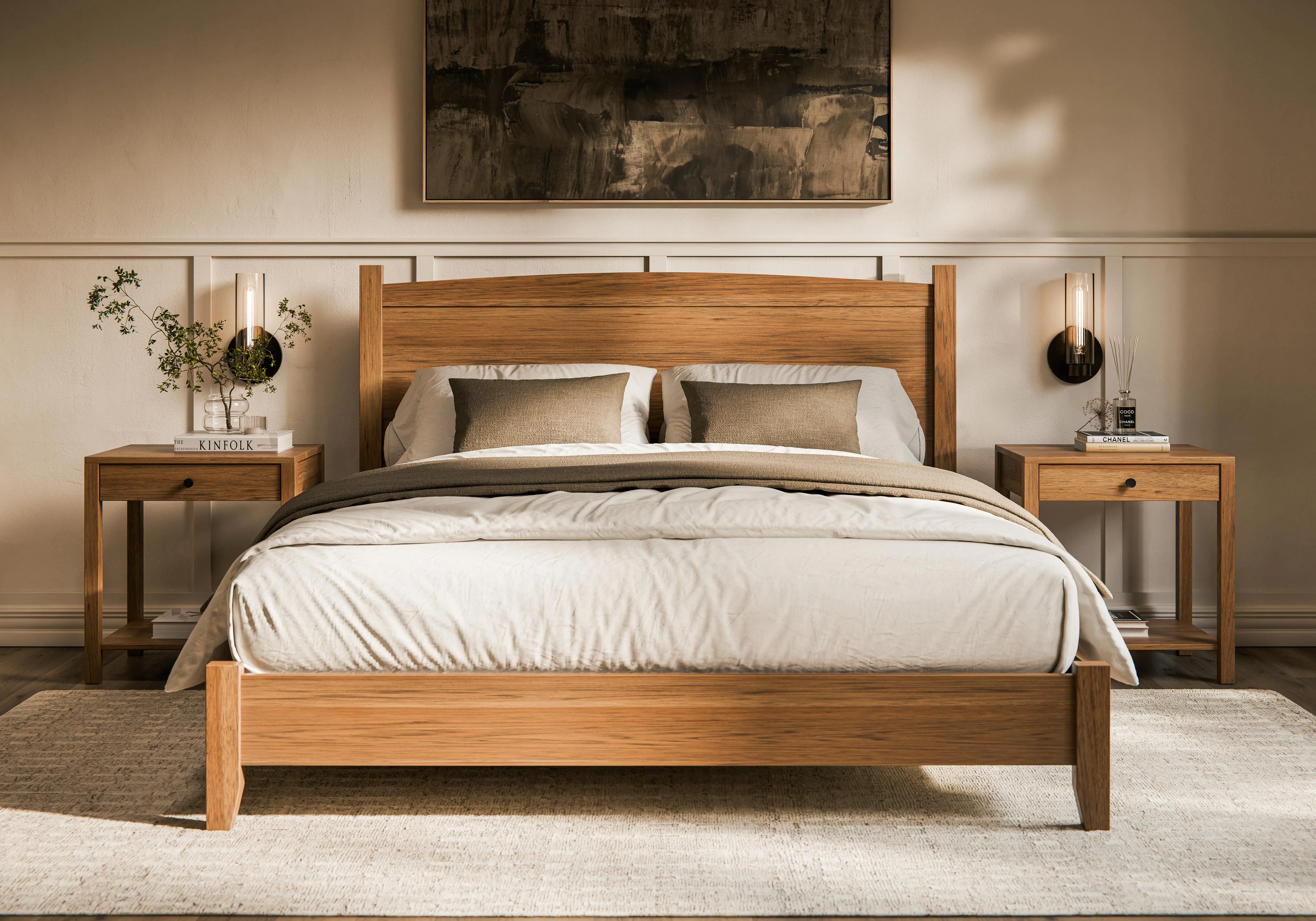 Amish Amanda Arch Bed