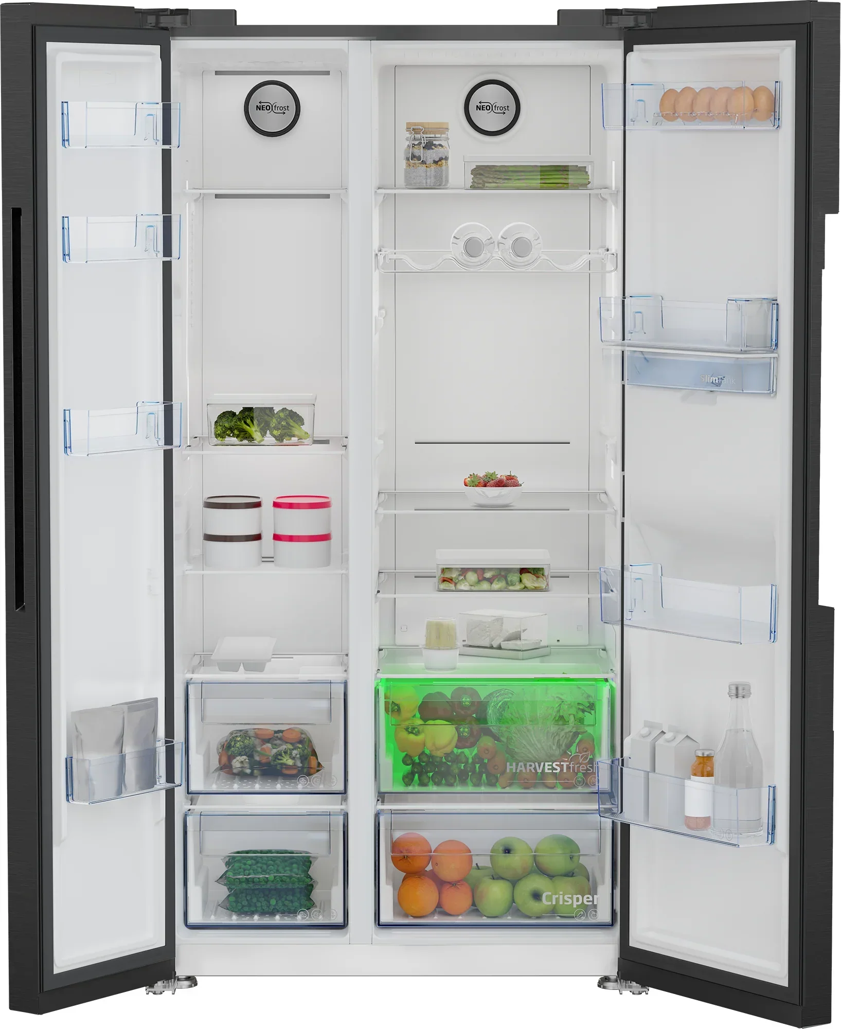 Beko American Style Fridge Freezer | ASD2442VPZ