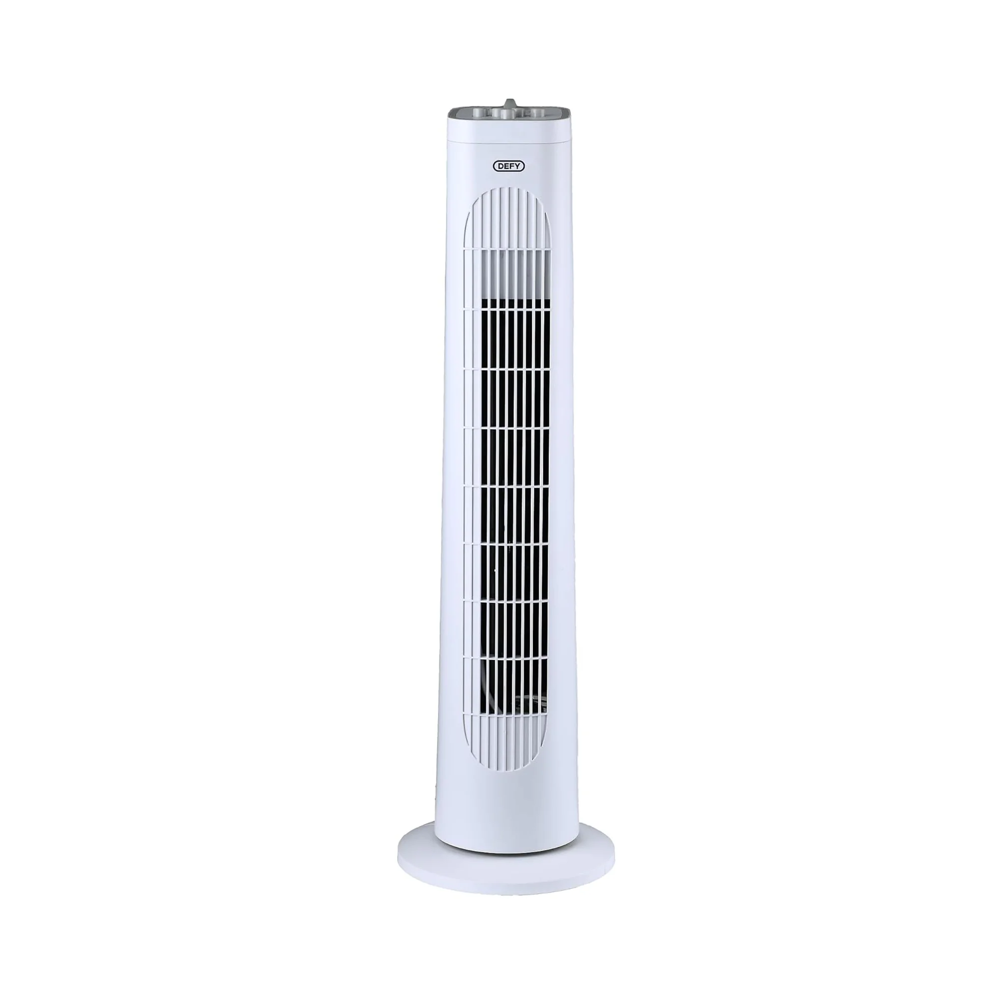 Defy Mechanical Tower Fan White