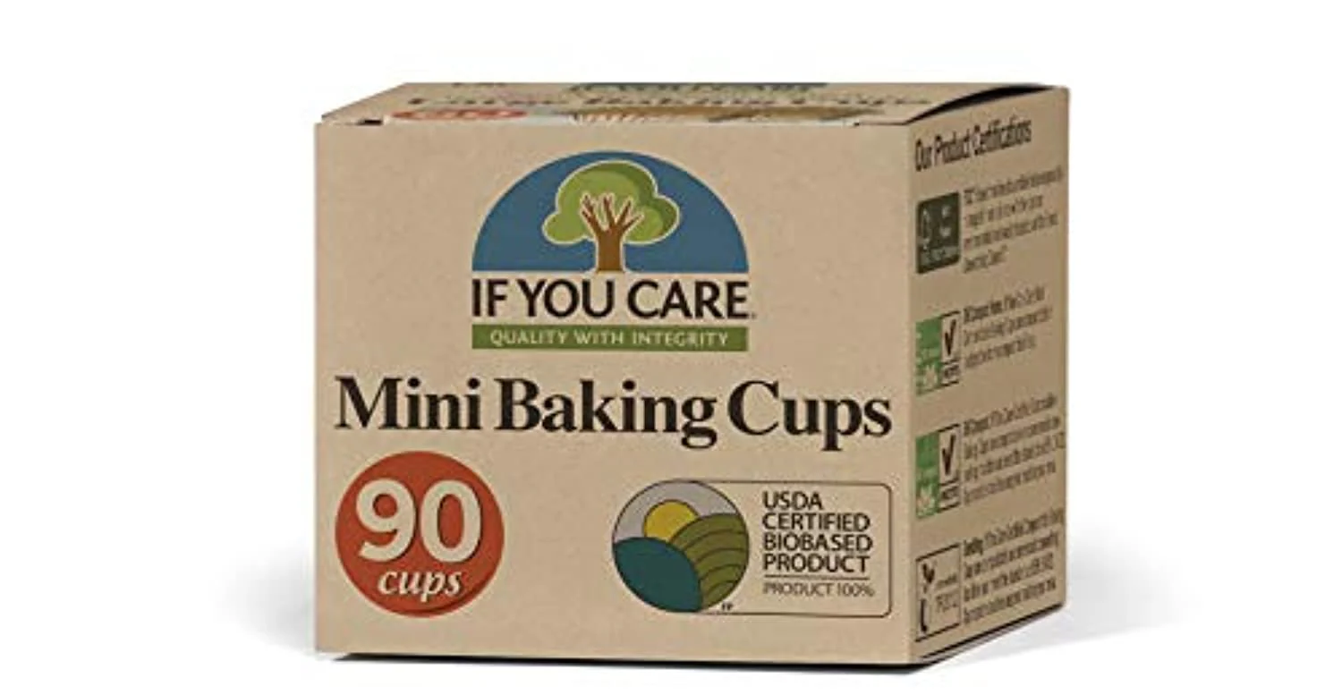 Mini Baking Cups, 90-Count Packages, Pack of 24