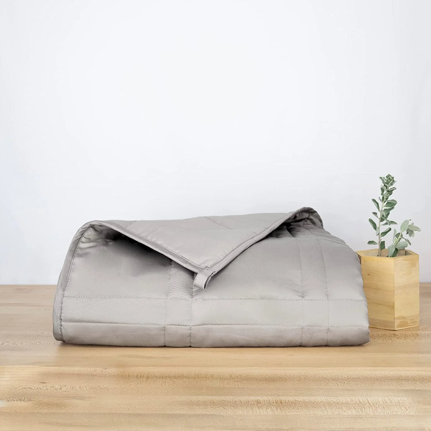 Weighted Blanket -  Eco-Luxury Soft Cool Cotton - Lead-Free Glass Beads - Double Quilted Blankets