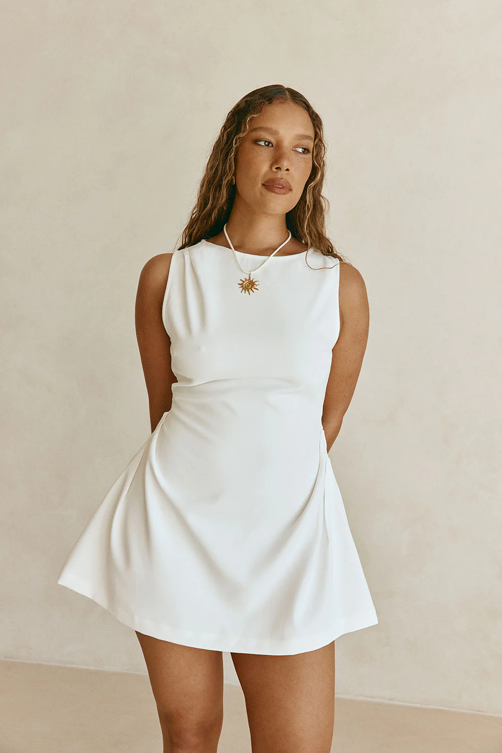 Camellia Dress - White