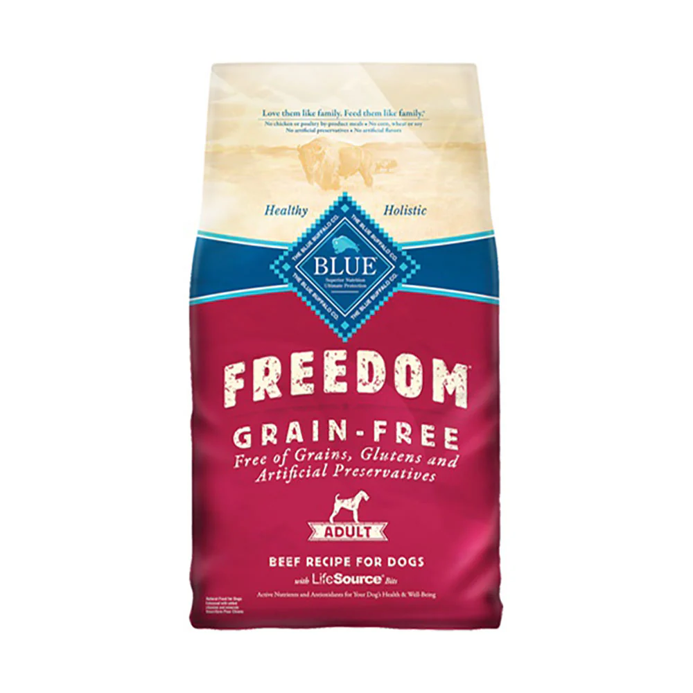 Blue Buffalo® Freedom® Grain Free Beef Recipe Adult Dog Food 24 Lbs