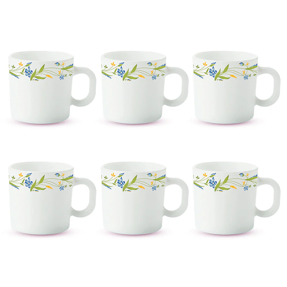 Larah by Borosil Cripper Mug Set, 240ml x 2