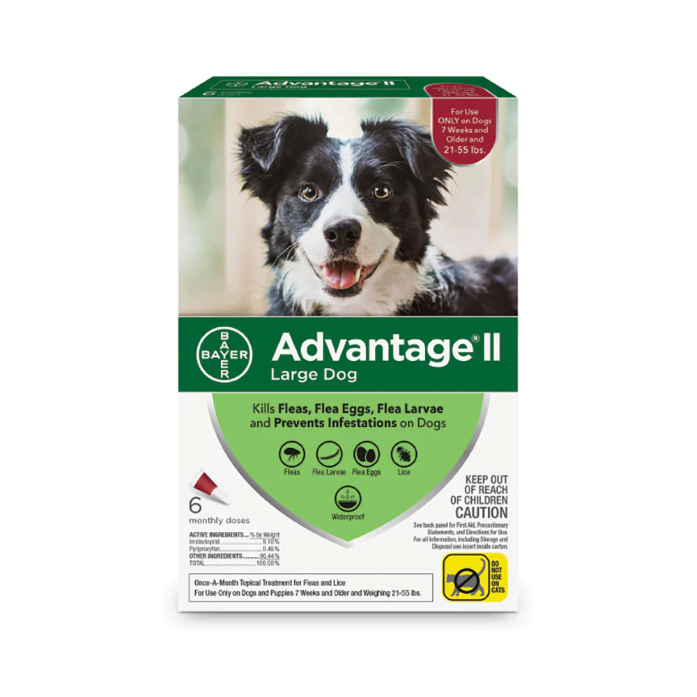 Advantage® II Flea Treatment for Large Dog 6 Dose