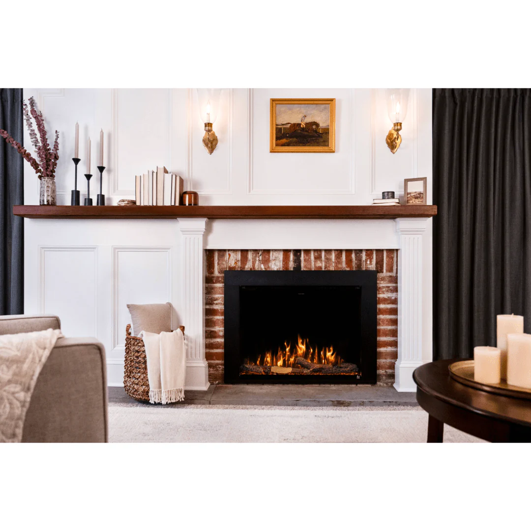 Fireplug™ Pro 33 inch Smart Electric Fireplace Insert with Fire Crackle Sound 80072