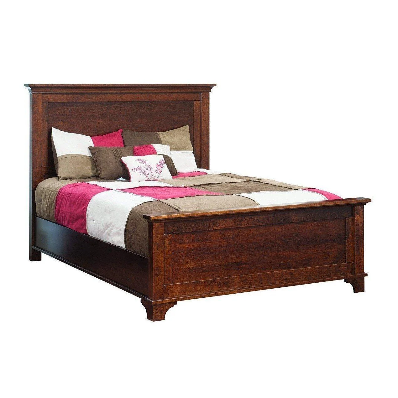 Amish Arlington Panel Bed