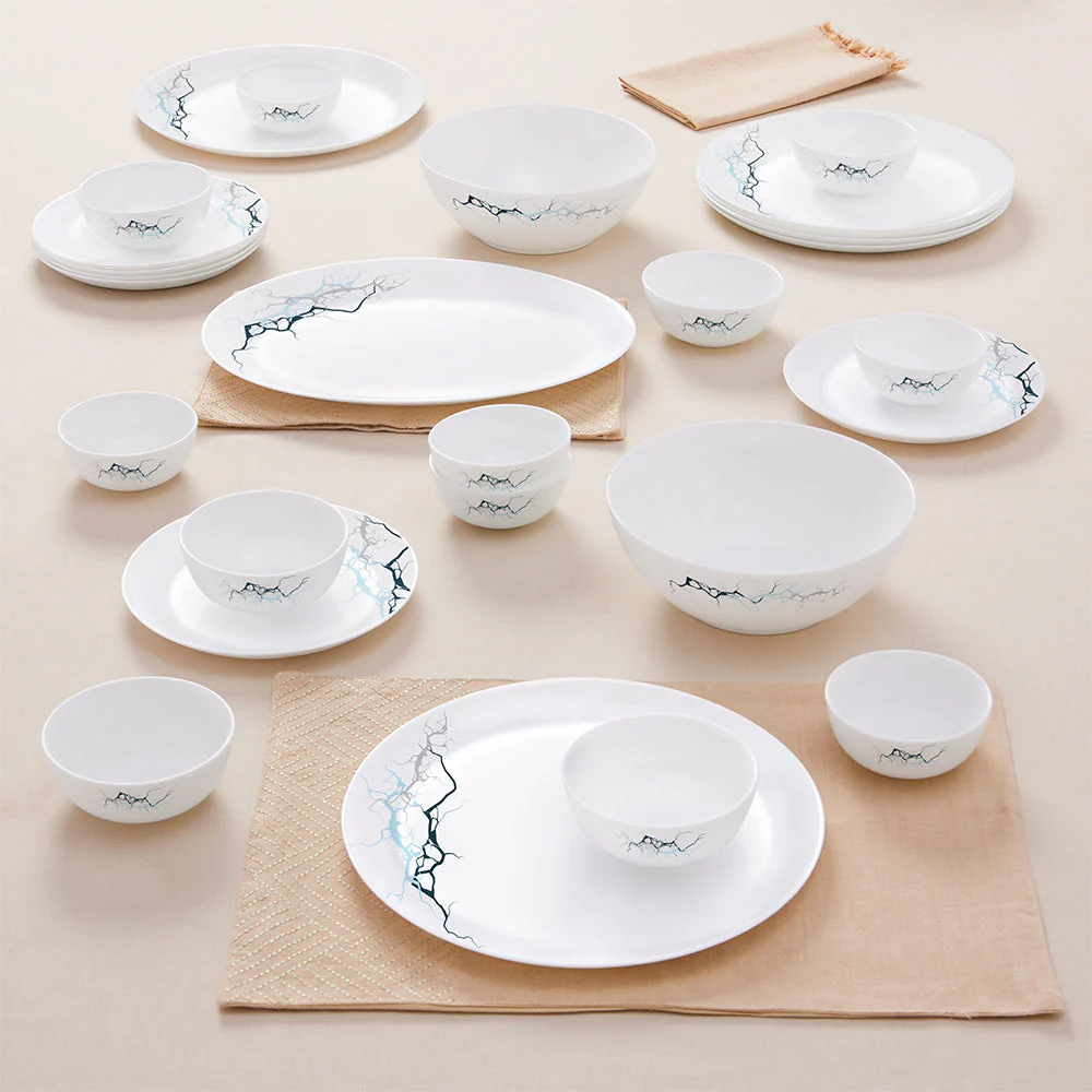 Larah by Borosil Sara Dinner Set, 10 pc