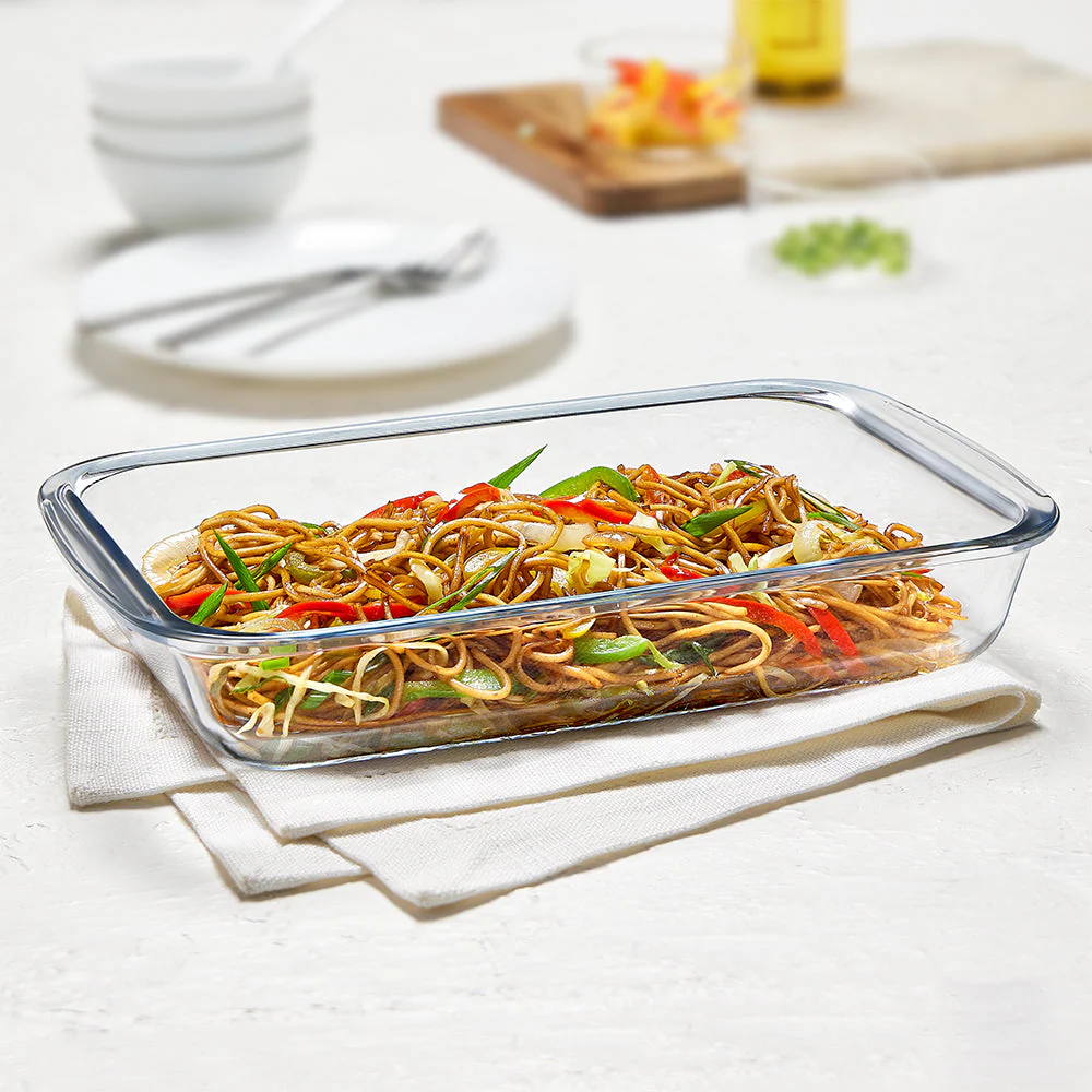 Borosil Rectangular Baking Dish, 1.5L