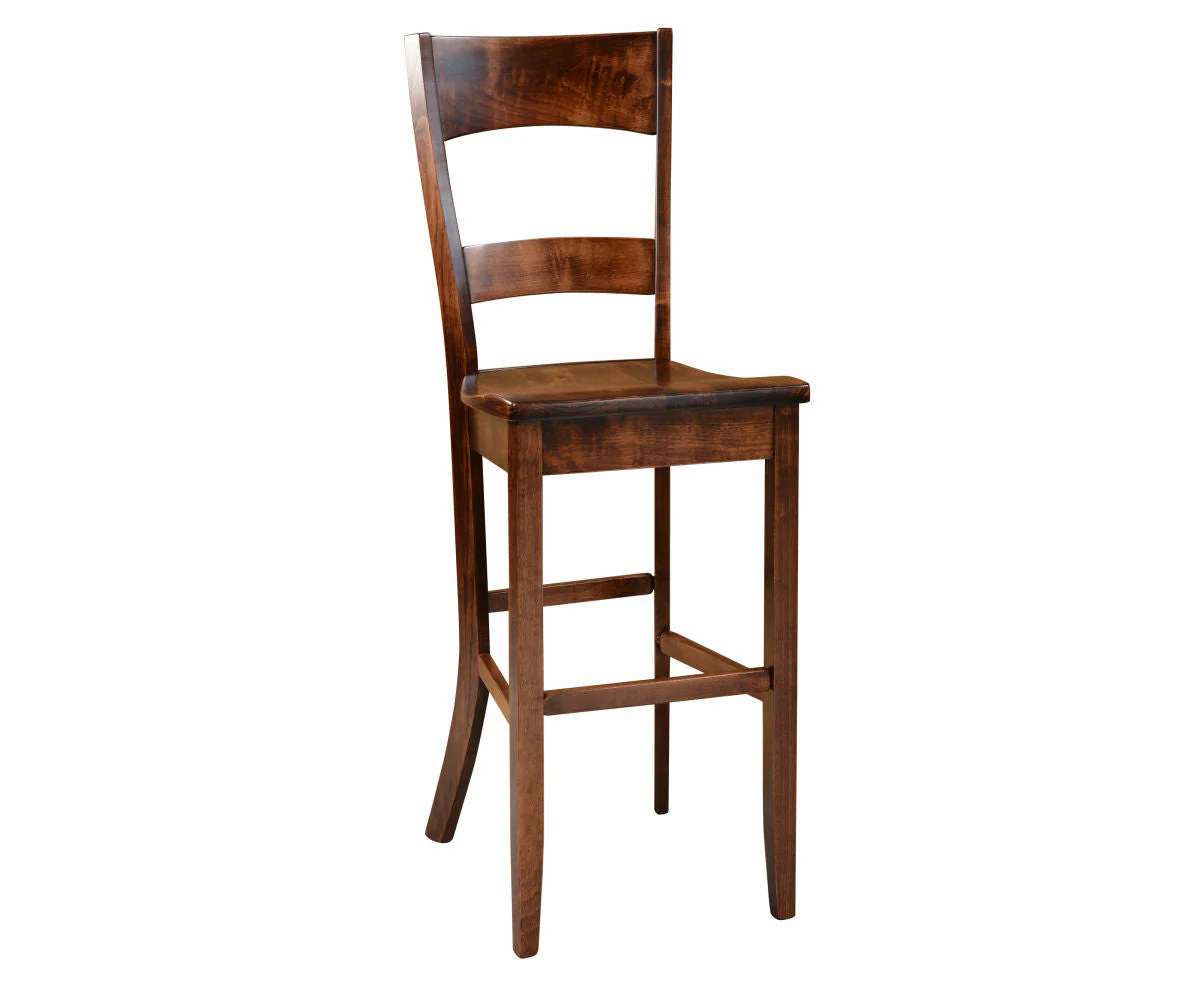 Amish Cody Stationary Bar Chair