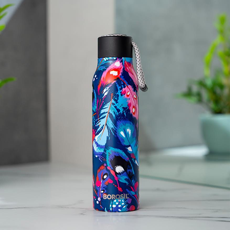 Borosil Aquasoul Vibrant, 600ml