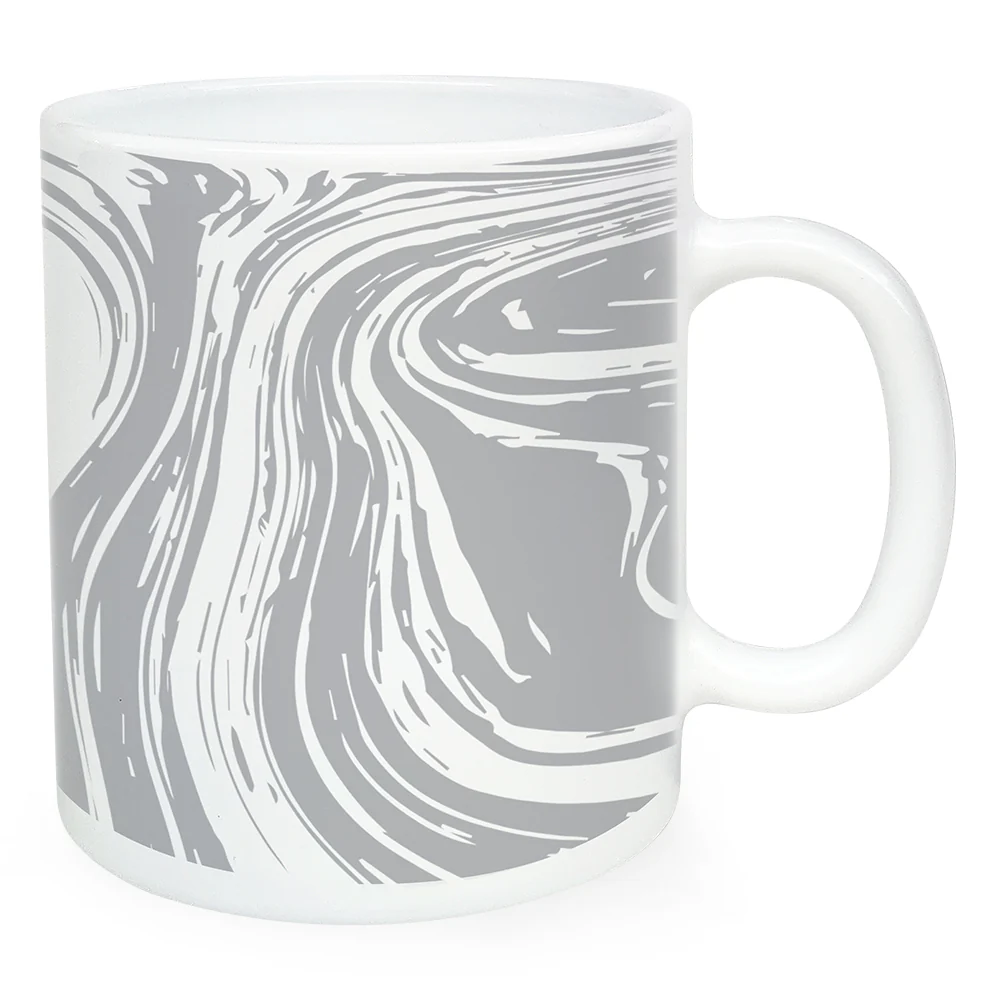 Larah By Borosil Marble Mug, 320ml