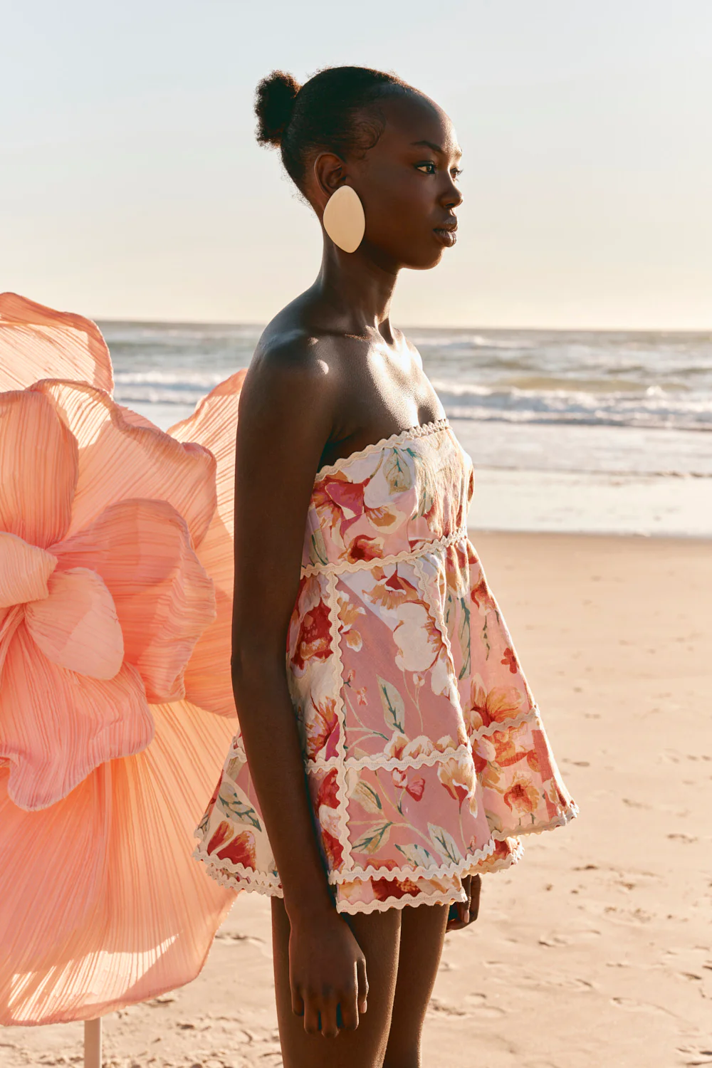 Hera Playsuit - Desert Rose