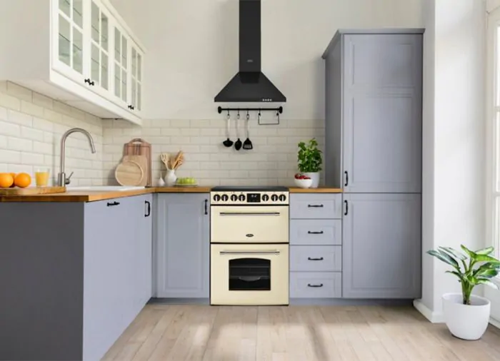 Farmhouse 60cm Cream Electric Rangecooker | FHE60ECRM