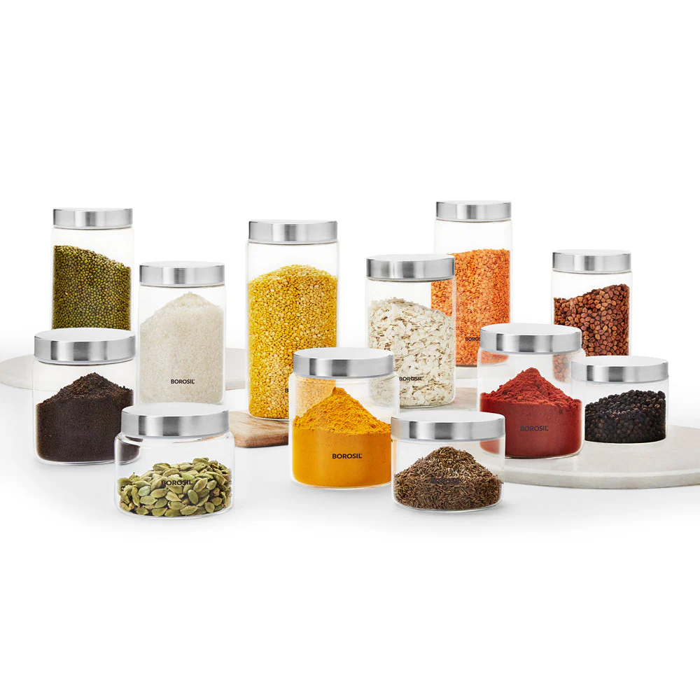 Endura Airtight Glass Jar Set