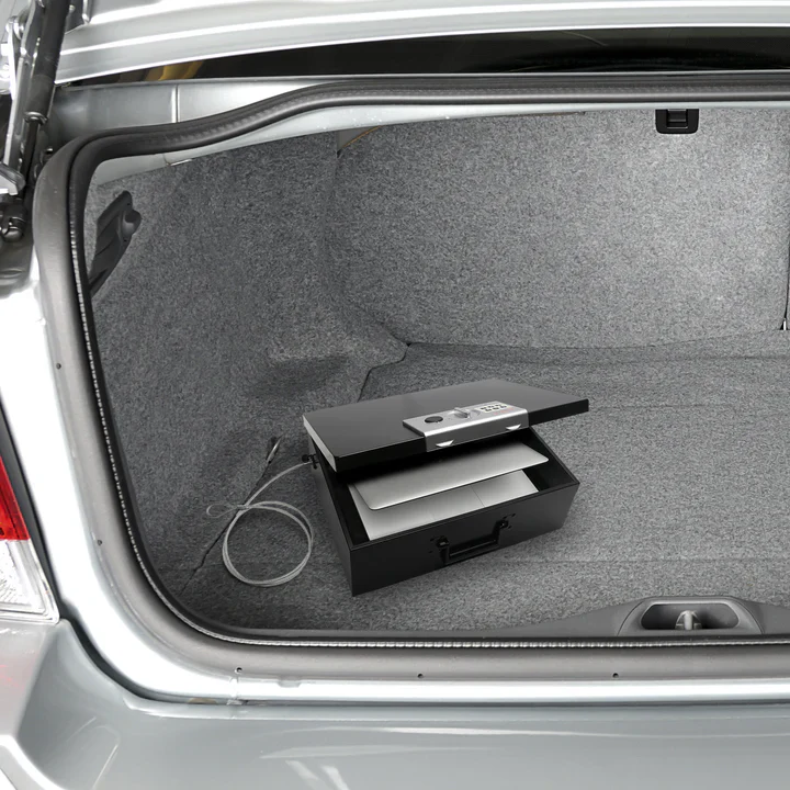 Honeywell 6110 Large Digital Steel Security Box with Carry Handle