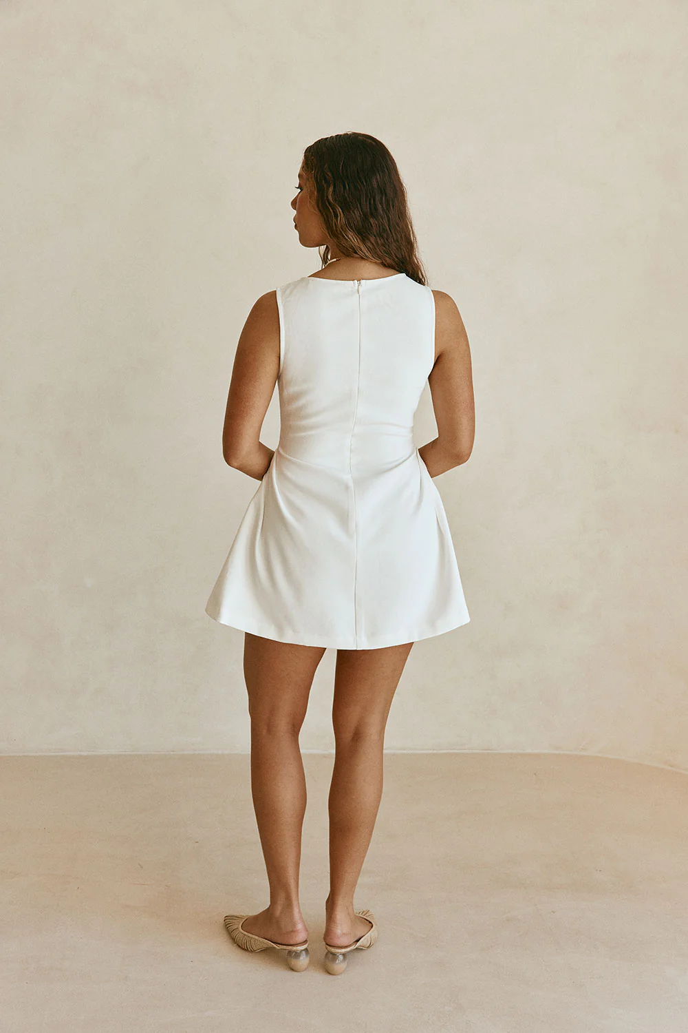 Camellia Dress - White