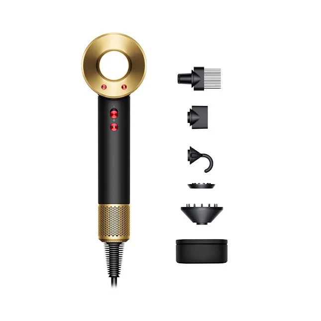 Dyson HD07 Supersonic Hair Dryer Onyx Black-Gold