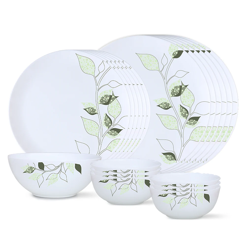 Larah by Borosil, Inca Dinner Set, 19 pc