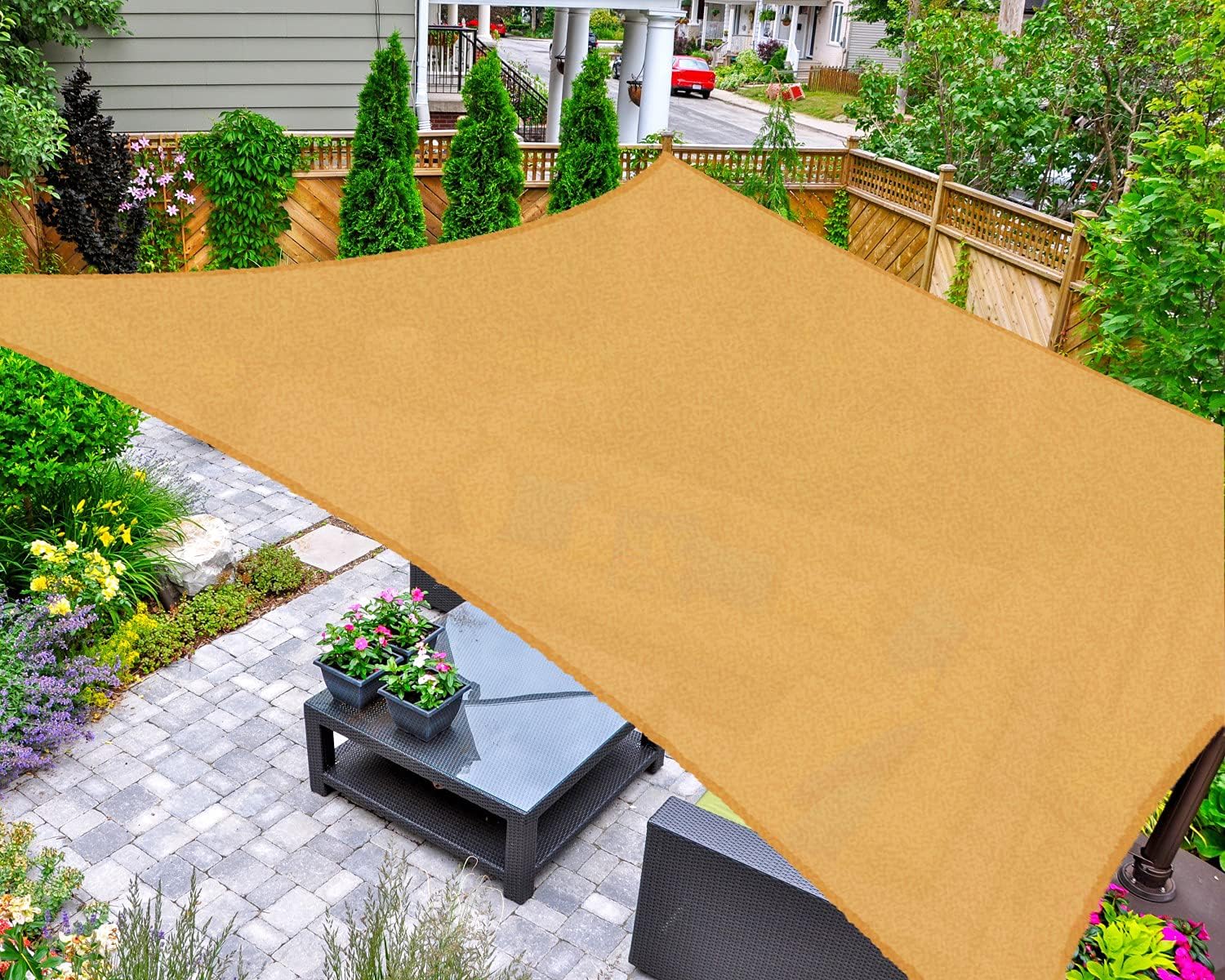 16' x 20' UV Block Canopy for Patio Backyard Lawn Garden Outdoor Activities