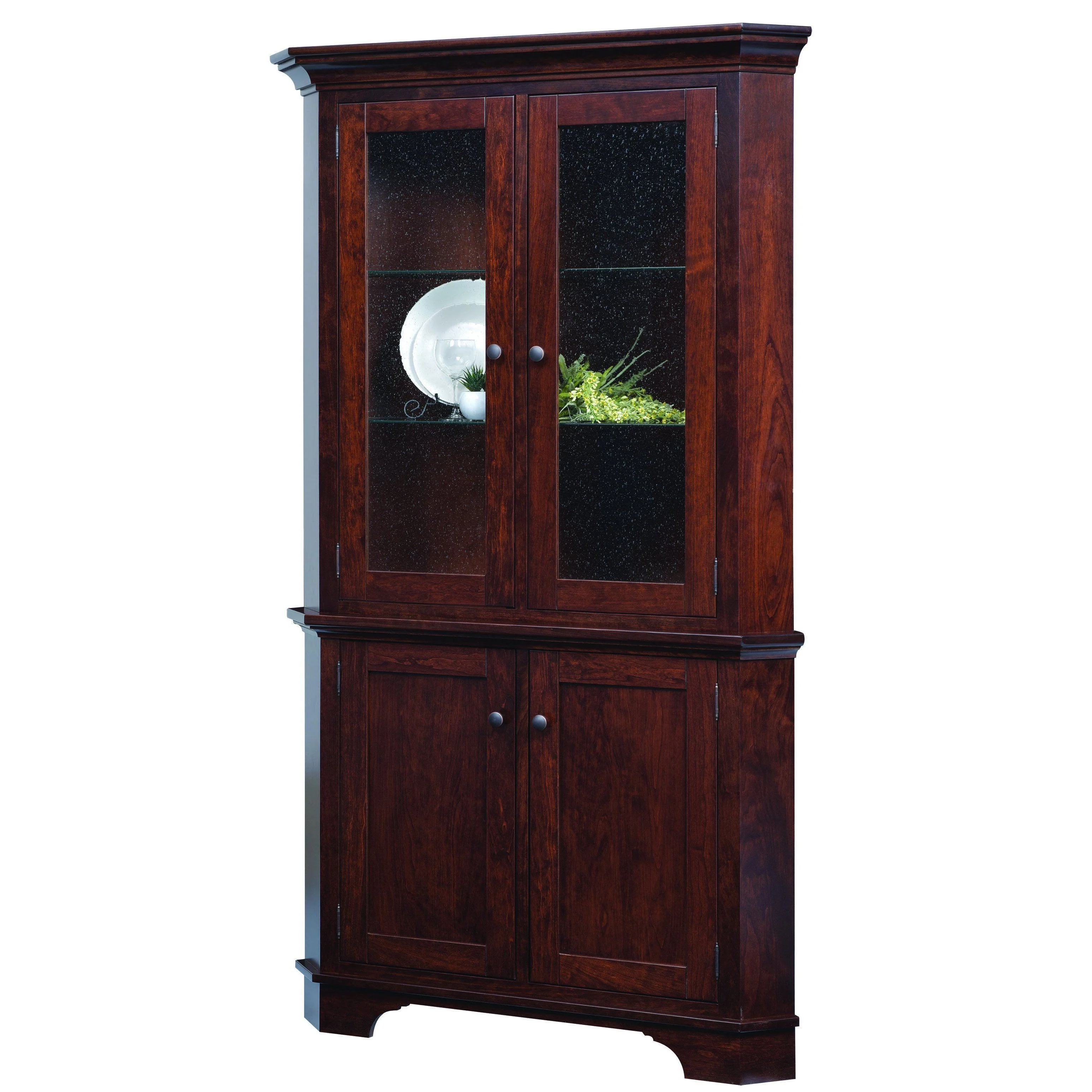 Amish Arlington Corner Hutch
