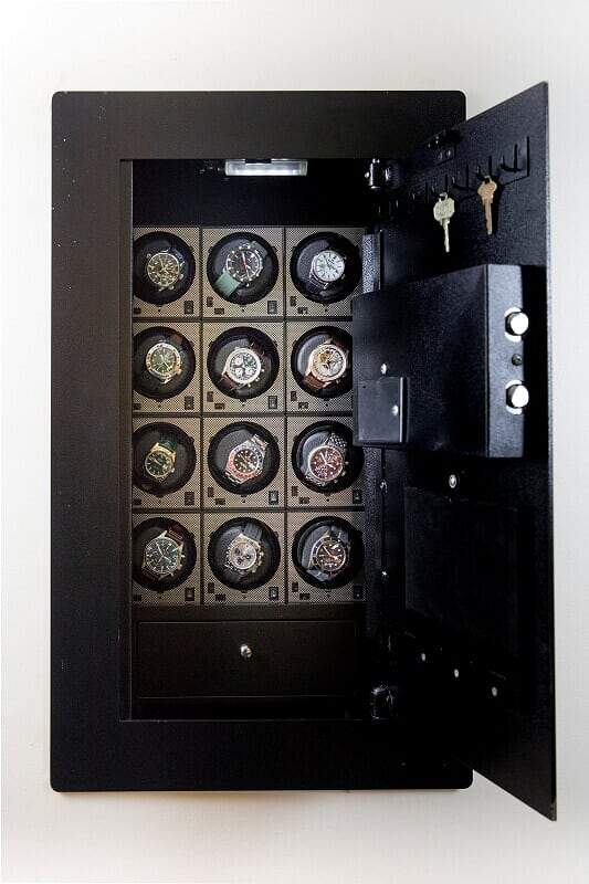 BlumSafe Luxury Watch Winder Wall Safe USA Built Gen 2.0