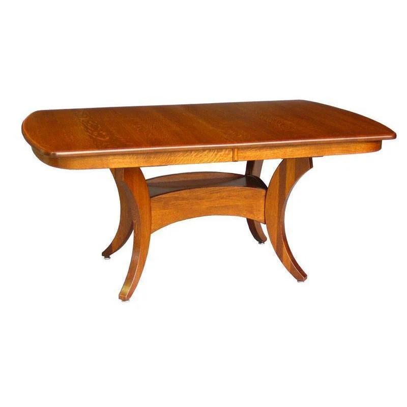 Amish Galveston Single Pedestal Table