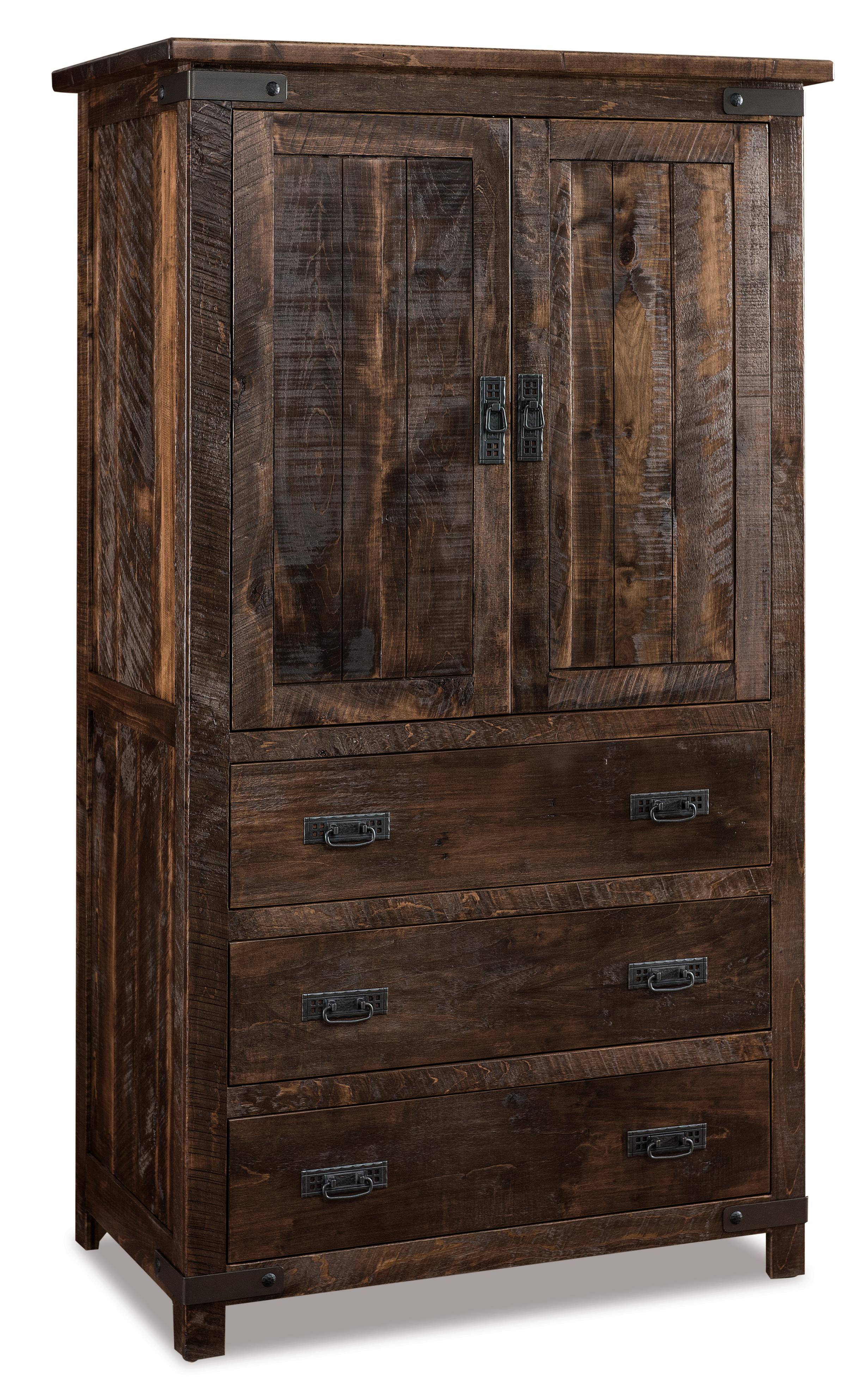 Amish Ironwood Armoire