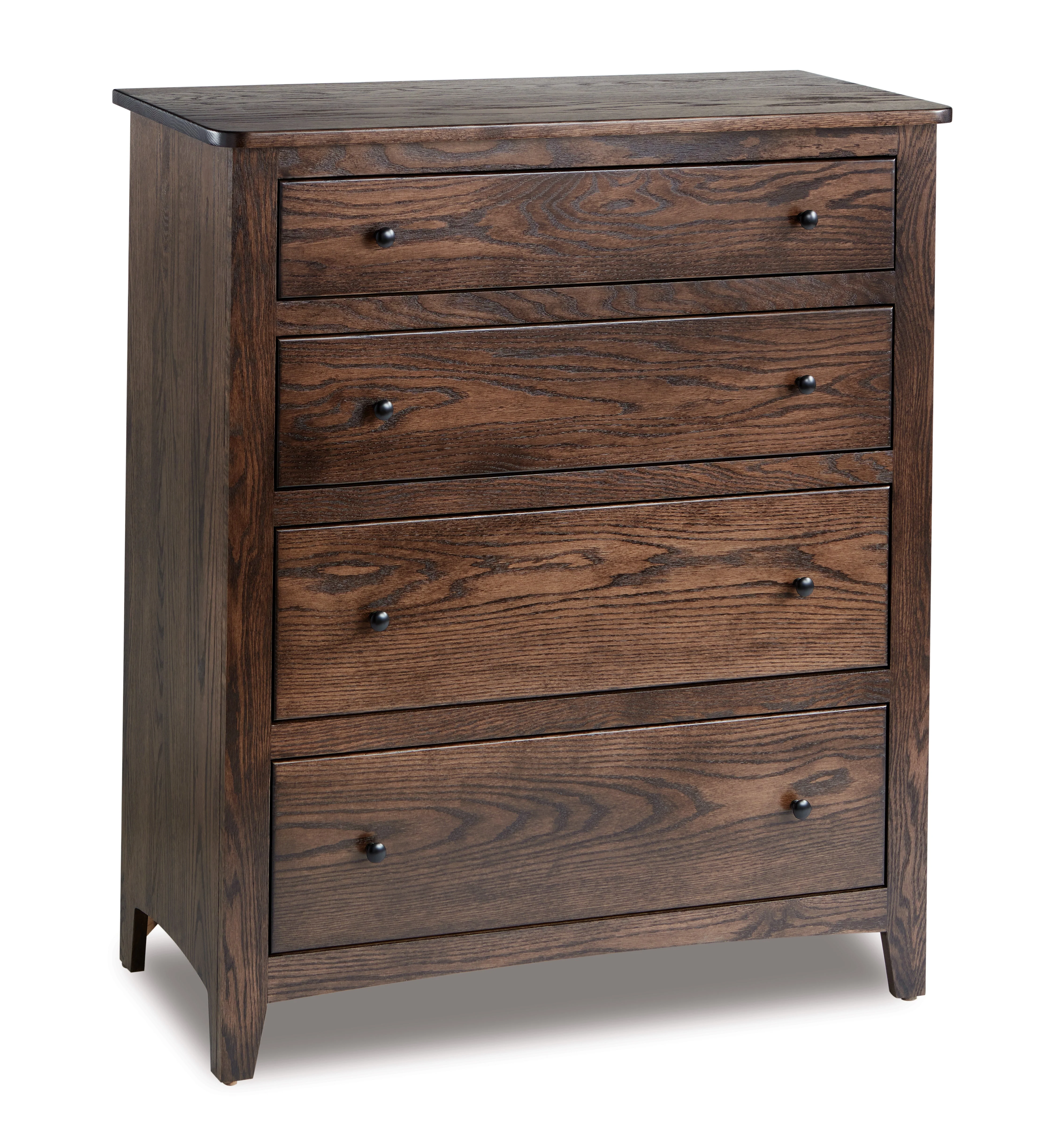Amish Dover Simplicity Four Drawer Chest