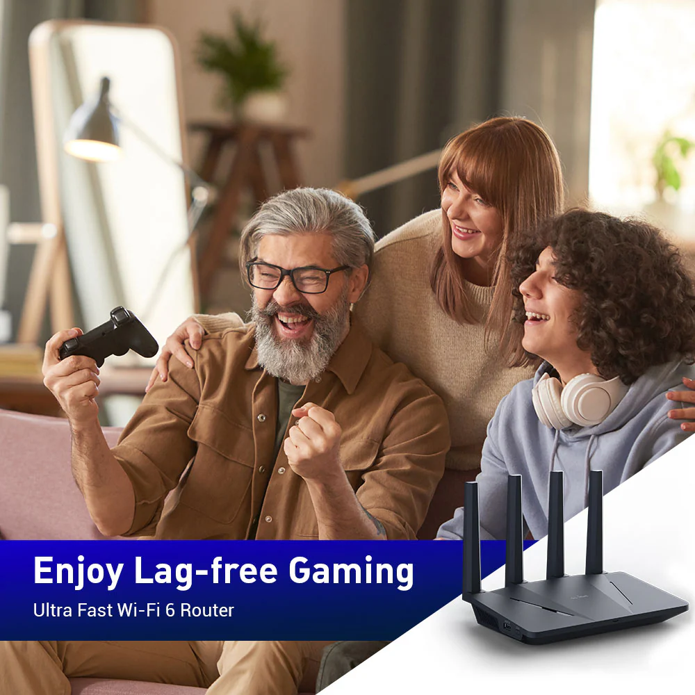 Flint (GL-AX1800) Wi-Fi 6 Home Secure Router