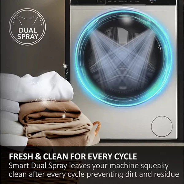 Haier 10KG/6KG 1400RPM Freestanding Washer Dryer - Graphite | HWD10BD14979SNUK