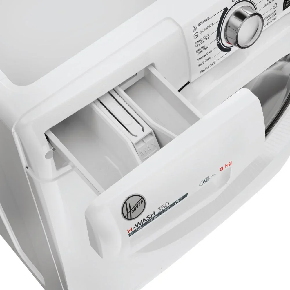 Hoover  Freestanding 8kg Washing Machine - White | H3WPS486TAM6-80