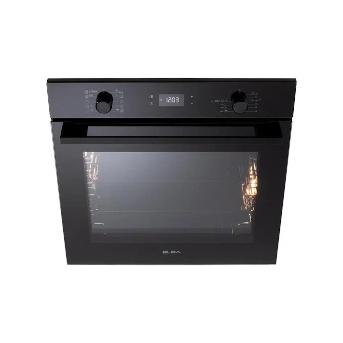 Elba Elio 60cm Electric Multifunction Oven Black