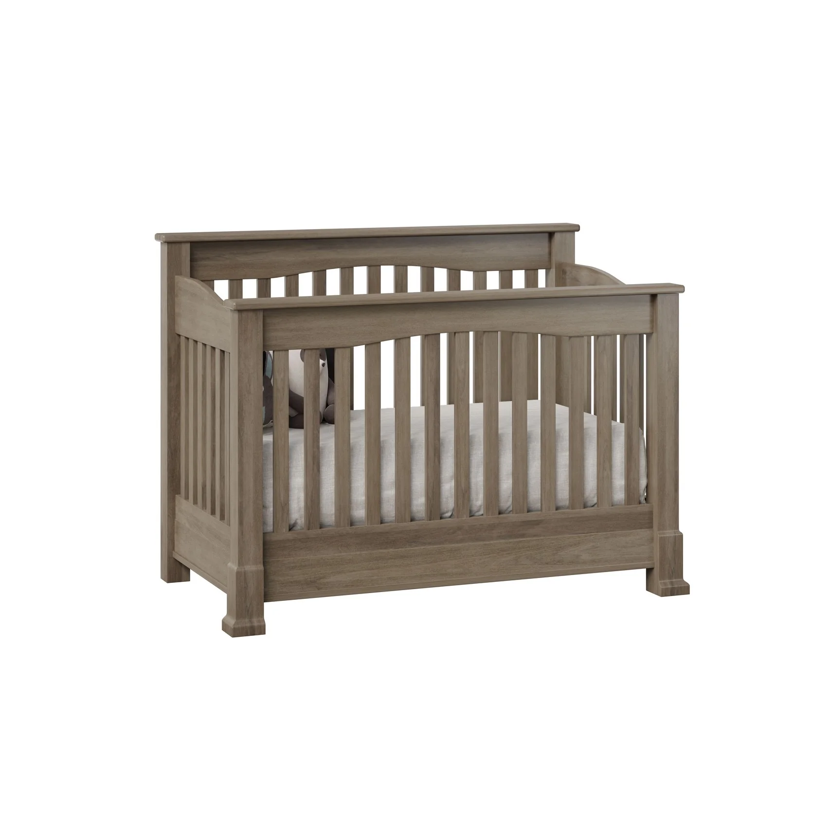 Amish Mackenzie Slat Back Baby Crib