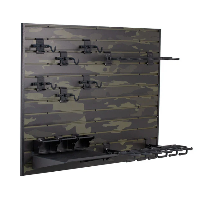 Hold Up Displays Black Camo Gun Wall Bundle HD100-BC