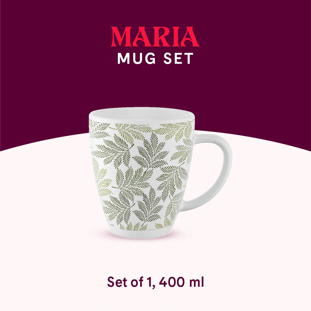 Larah by Borosil Maria Mug, 390ml