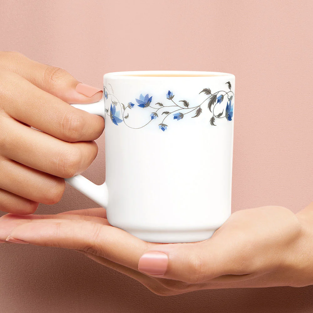 Larah by Borosil Helena Mug Set, 240ml x 2