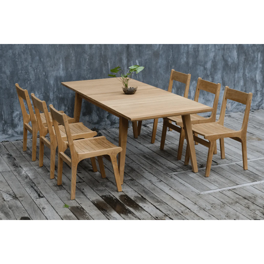 Eluna Teak Outdoor Dining Set