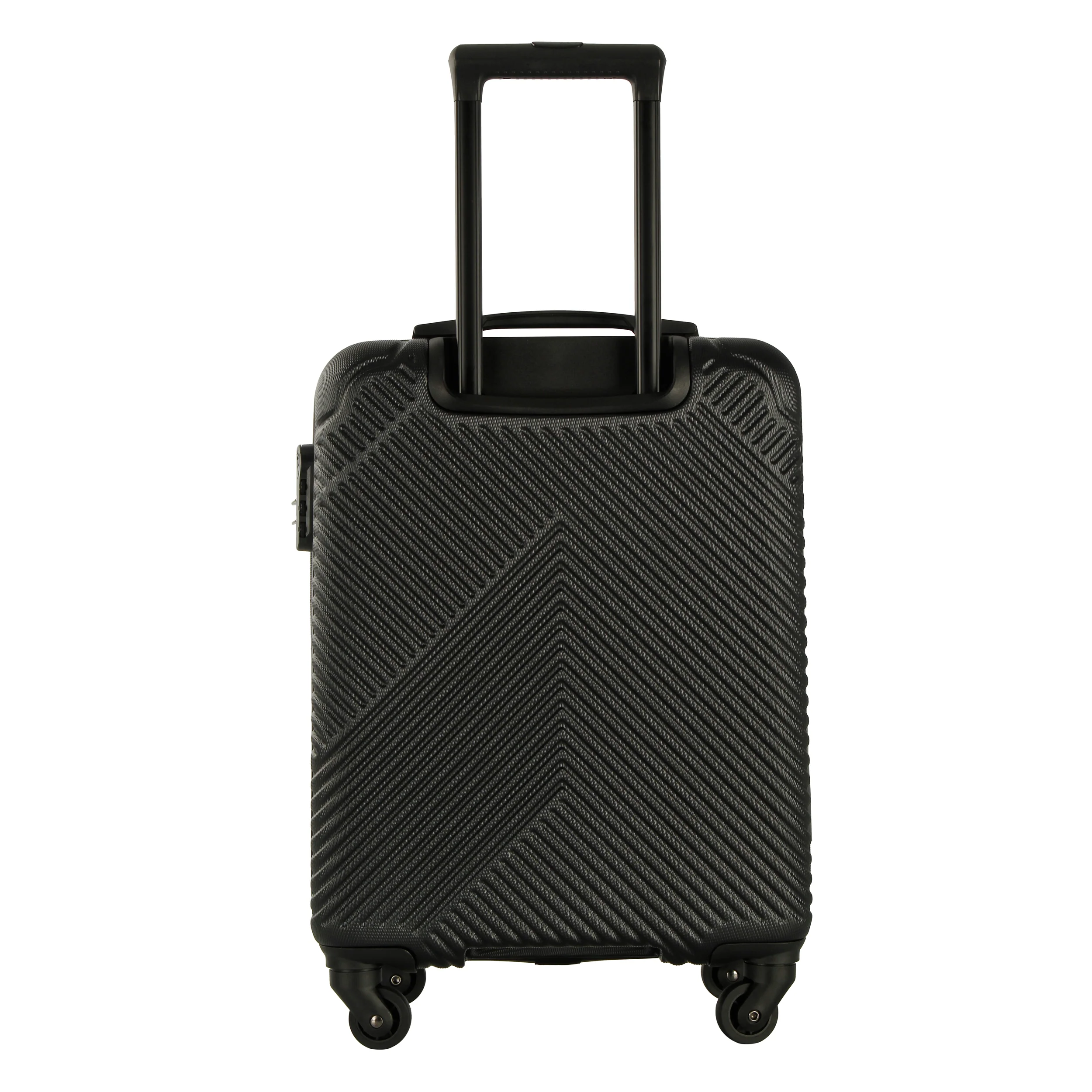 Neo Black 3 Piece Hard Shell Luggage Suitcase Set