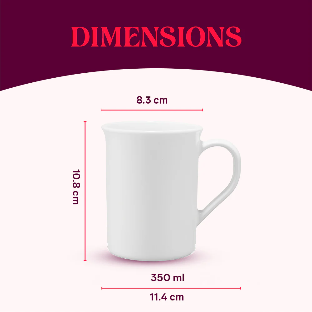 Larah by Borosil Sagittarius Mug, 350ml