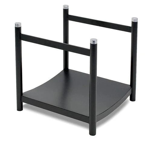 Metro Wood Holder, Matte Black