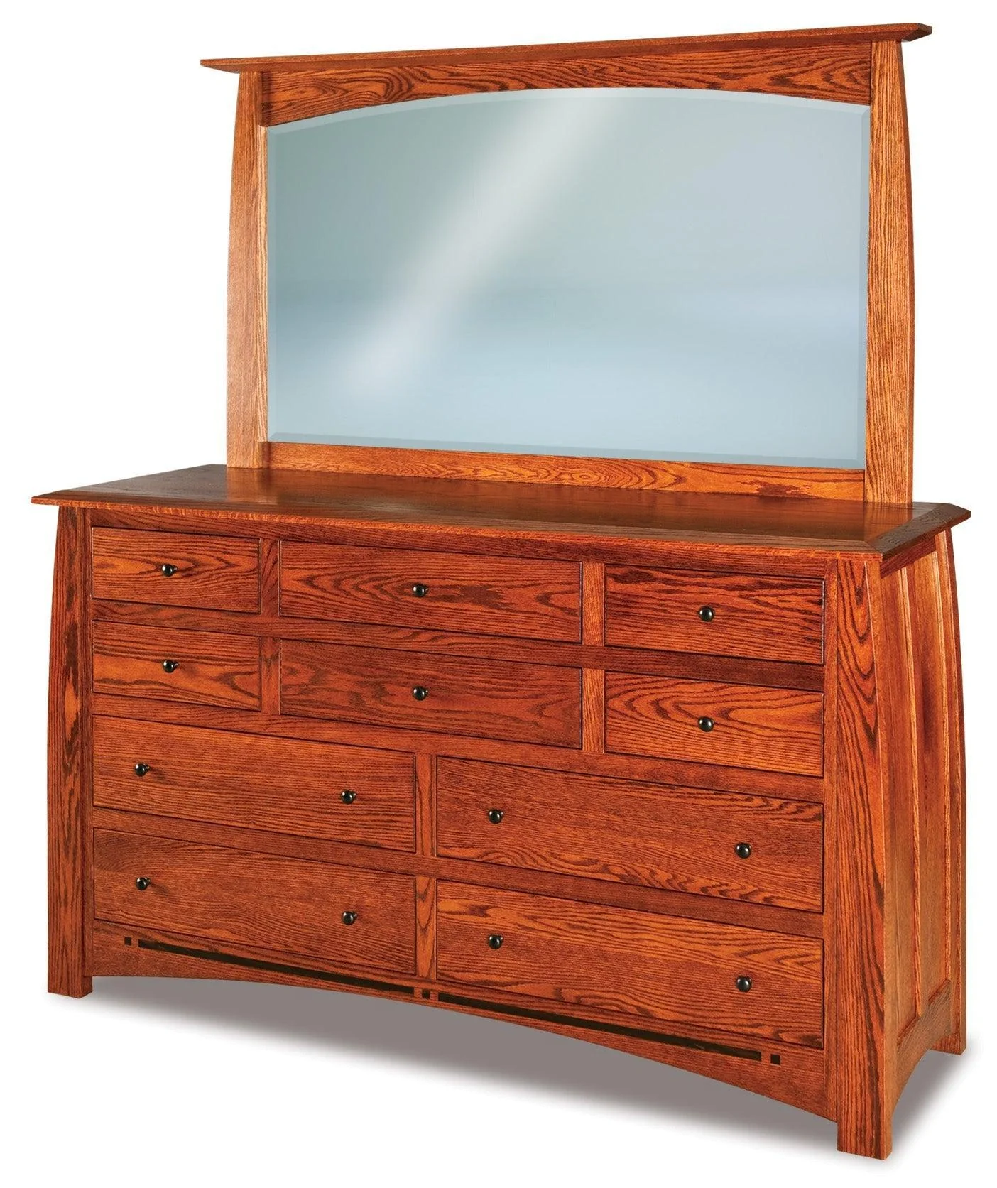 Amish Boulder Creek Ten Drawer Dresser